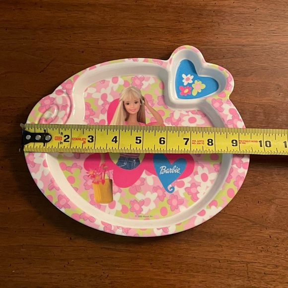 Barbie Dining Rare Mattel Barbie Plate Floral Poshmark